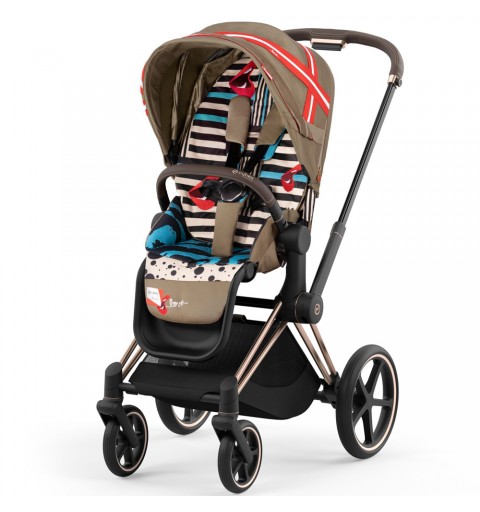 Cybex Priam 4.0 - wózek spacerowy | One Love by Karolina Kurkova